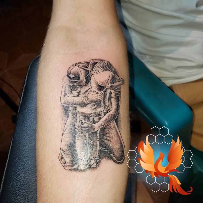 Tatuaje de manga brazo - Kapeto Ink